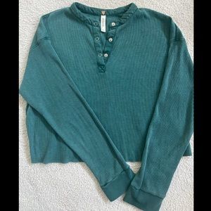 LA Hearts by PacSun Oversized Thermal Top